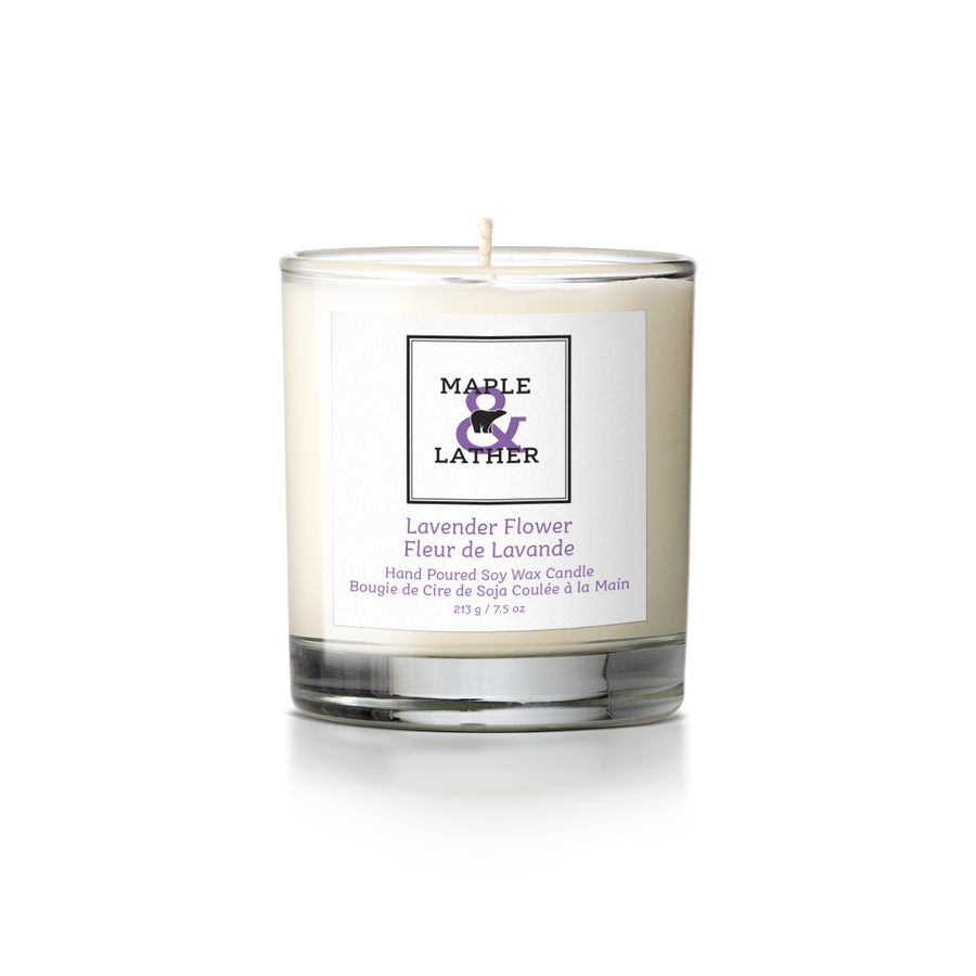 Lavender Flower Soy Candle (40 Hour)