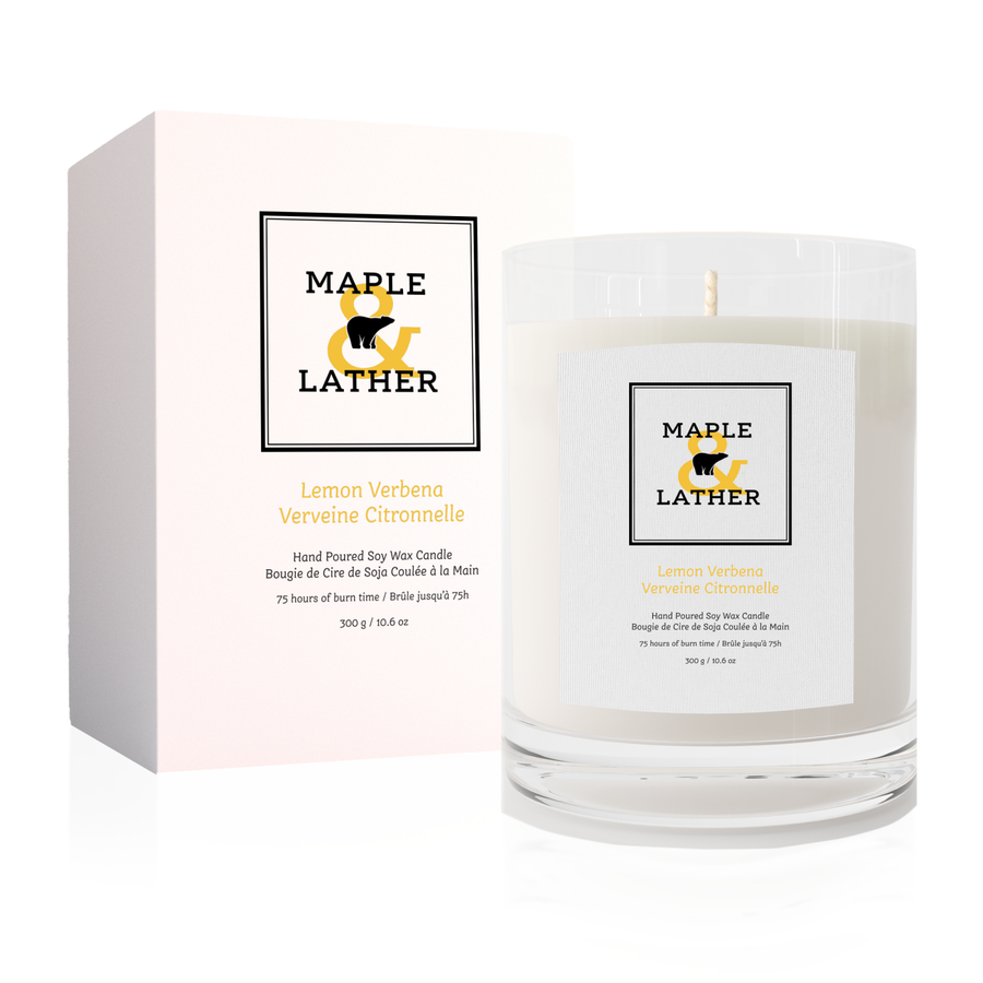 Lemon Verbena Candle and Soap Set